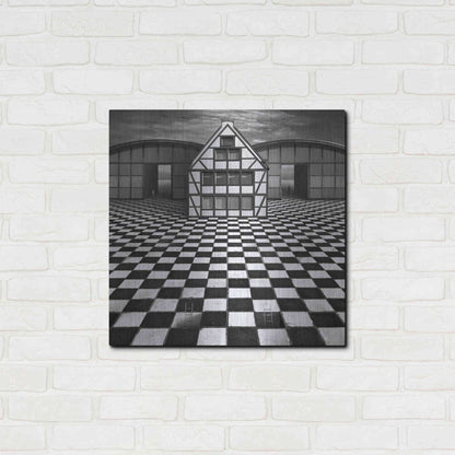 Luxe Metal Art 'Kwadrart' by Dariusz Klimczak, Metal Wall Art,24x24