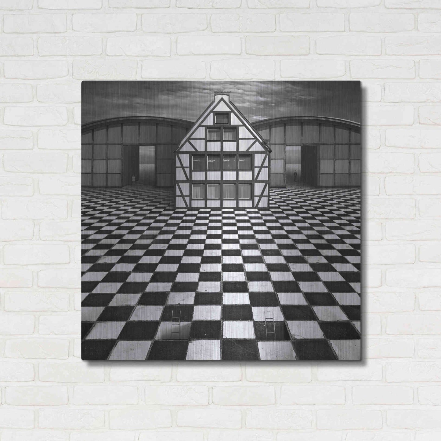 Luxe Metal Art 'Kwadrart' by Dariusz Klimczak, Metal Wall Art,36x36