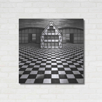 Luxe Metal Art 'Kwadrart' by Dariusz Klimczak, Metal Wall Art,36x36