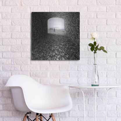 Luxe Metal Art 'Labyrinth' by Dariusz Klimczak, Metal Wall Art,24x24