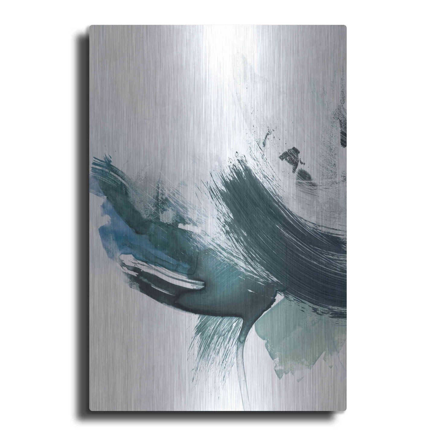 Luxe Metal Art 'Coastal Crush I' by Victoria Borges, Metal Wall Art