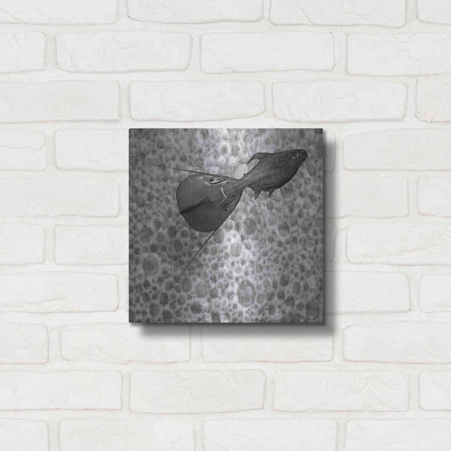 Luxe Metal Art 'Sumarum' by Dariusz Klimczak, Metal Wall Art,12x12