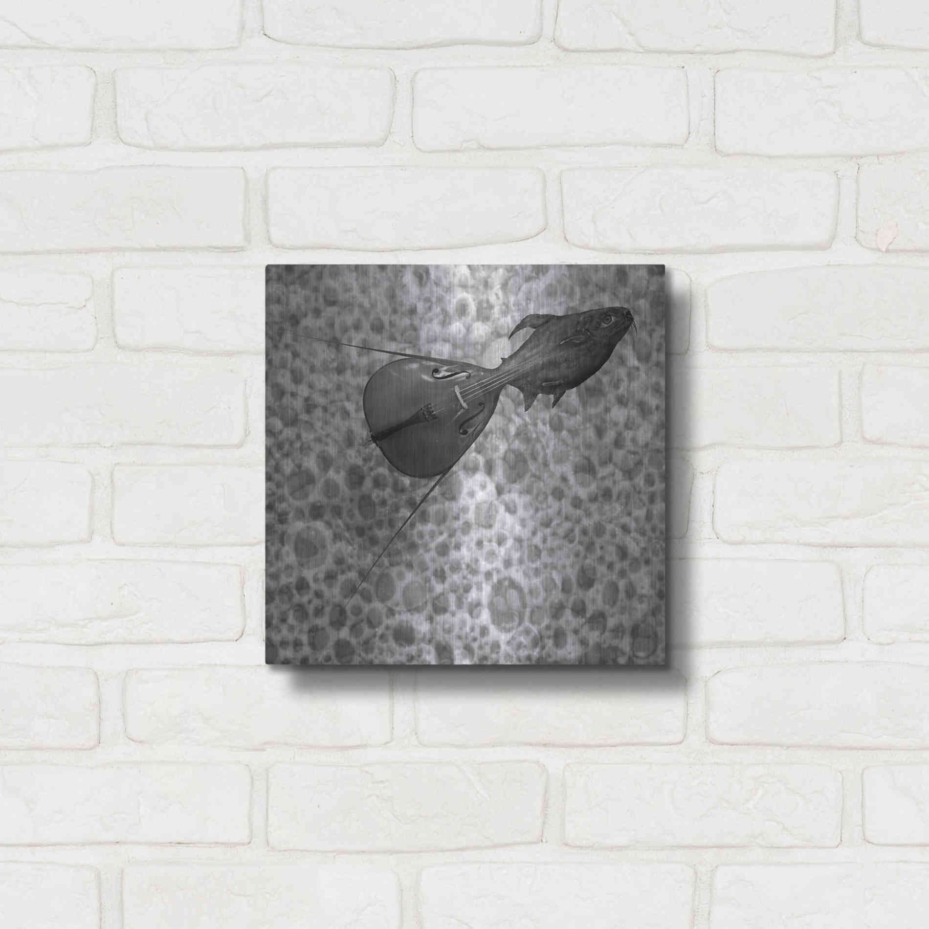 Luxe Metal Art 'Sumarum' by Dariusz Klimczak, Metal Wall Art,12x12