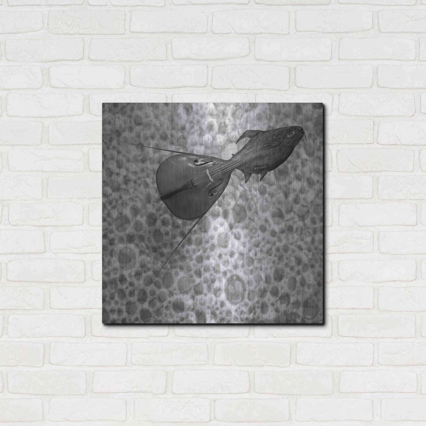 Luxe Metal Art 'Sumarum' by Dariusz Klimczak, Metal Wall Art,24x24