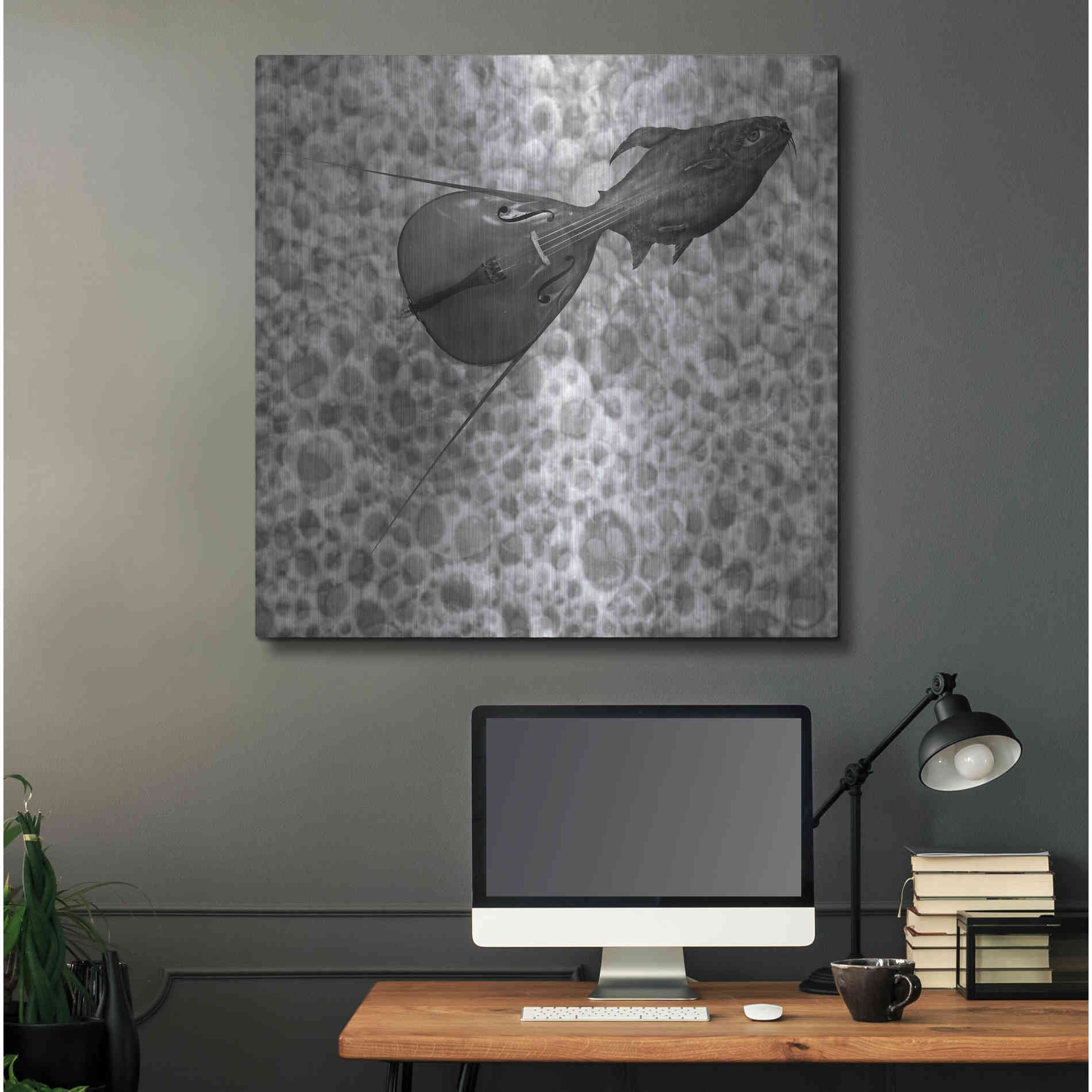 Luxe Metal Art 'Sumarum' by Dariusz Klimczak, Metal Wall Art,36x36