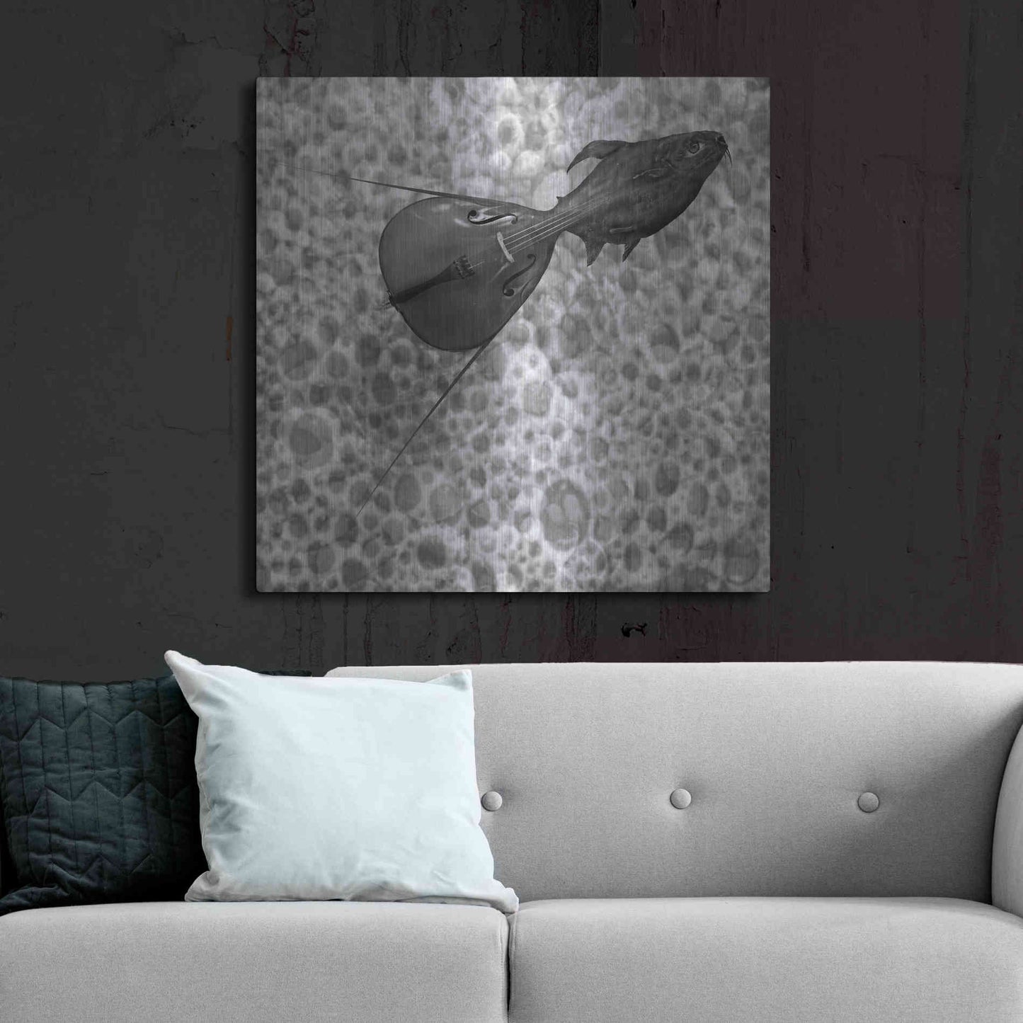 Luxe Metal Art 'Sumarum' by Dariusz Klimczak, Metal Wall Art,36x36